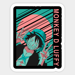 Monkey D Luffy Sticker